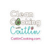 Logo on which it is written "Clean cooking with Caitlin" CaitlinCooking.com